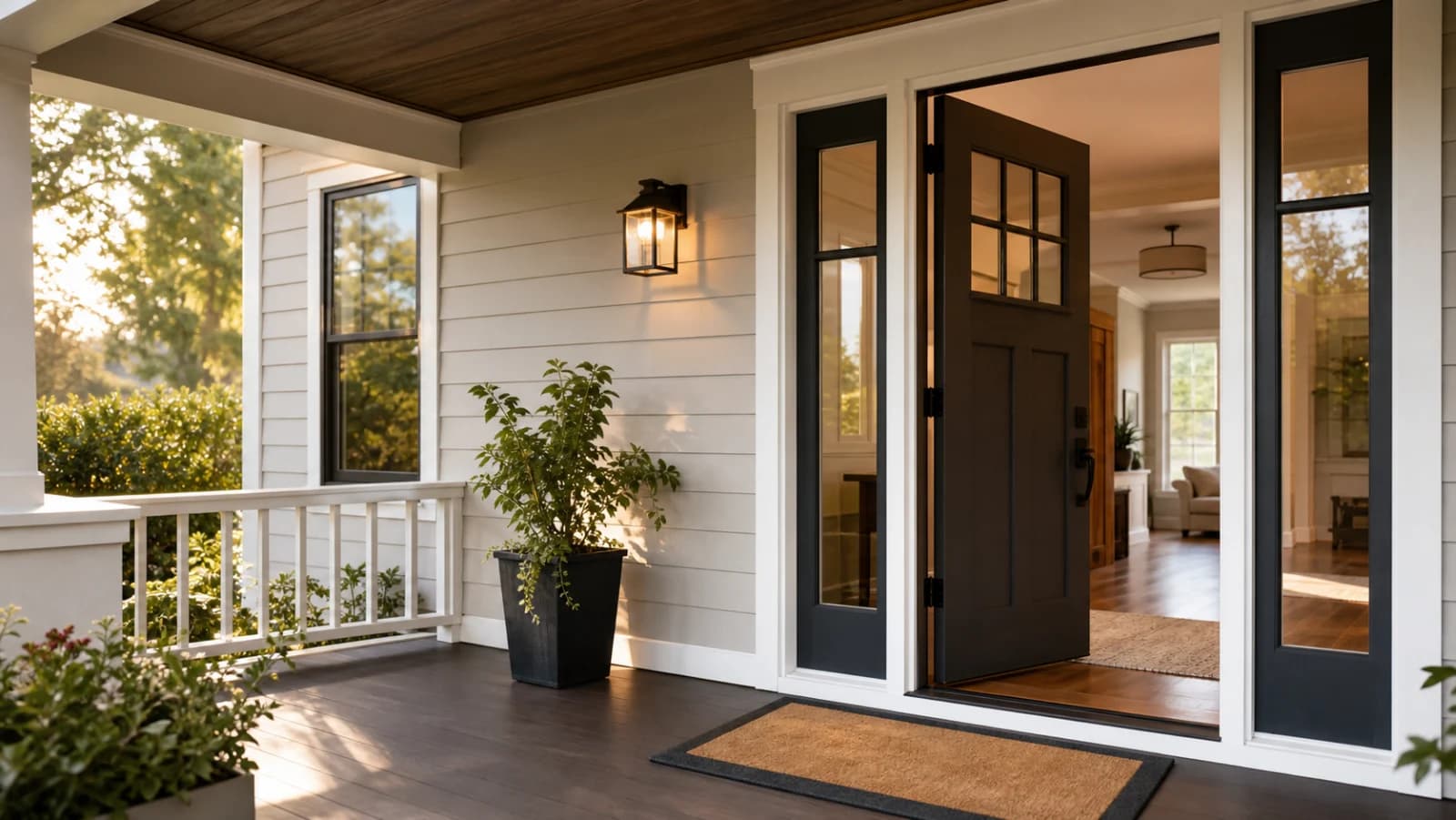 Prepared Nashville property entrance